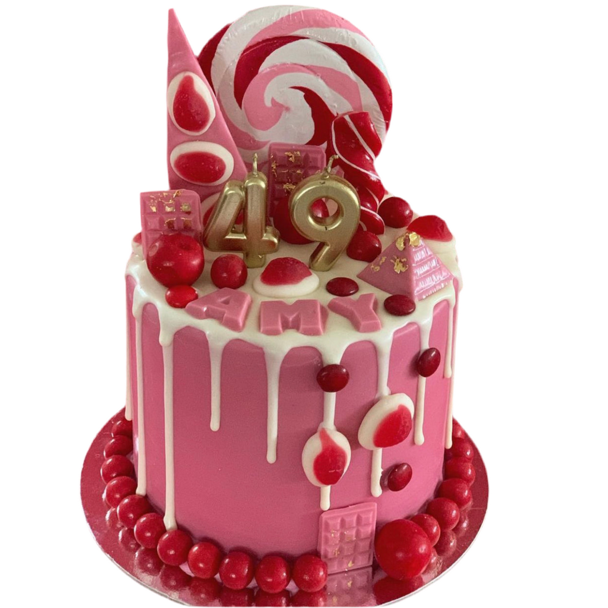 Strawberry Swoon SmashCake