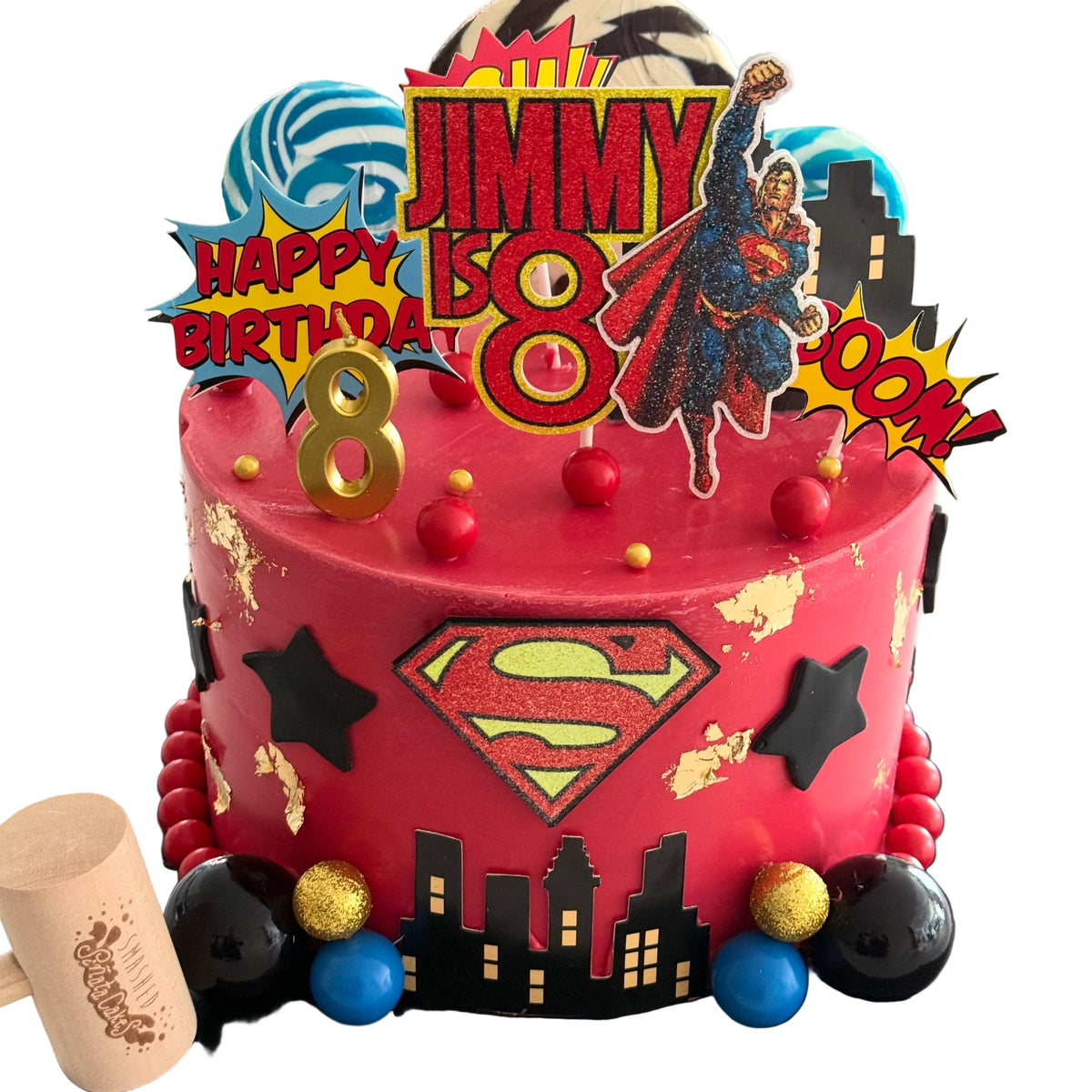 Superman SmashCake