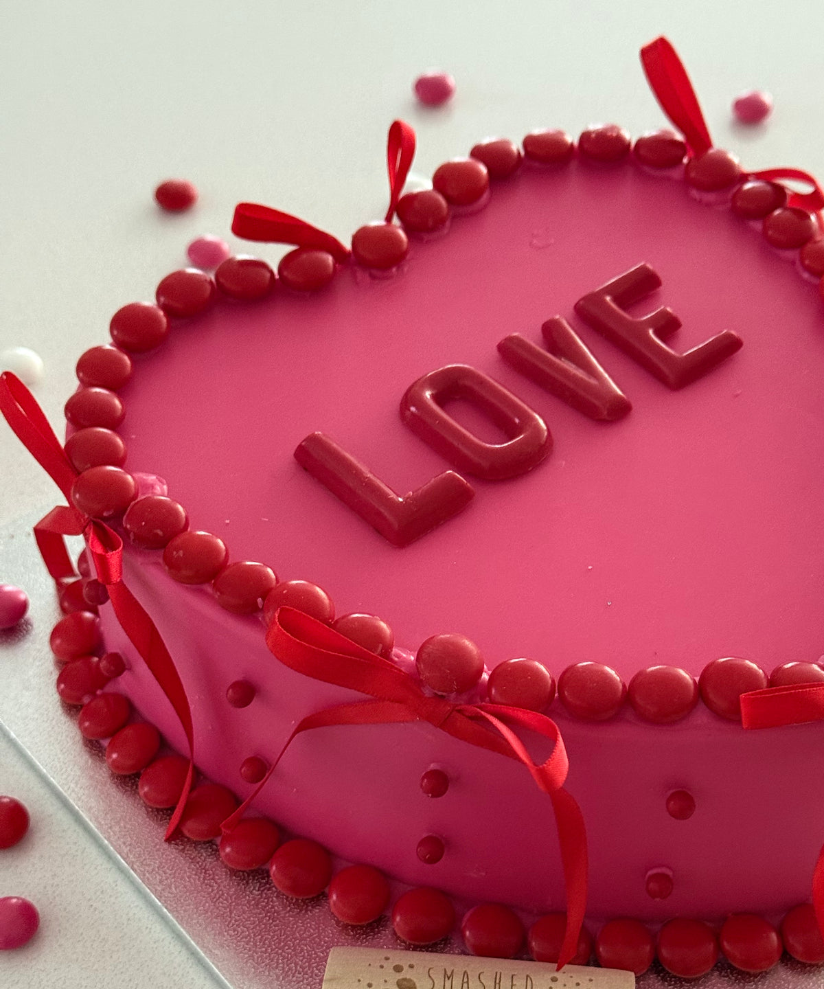 Vintage Heart Smashcake