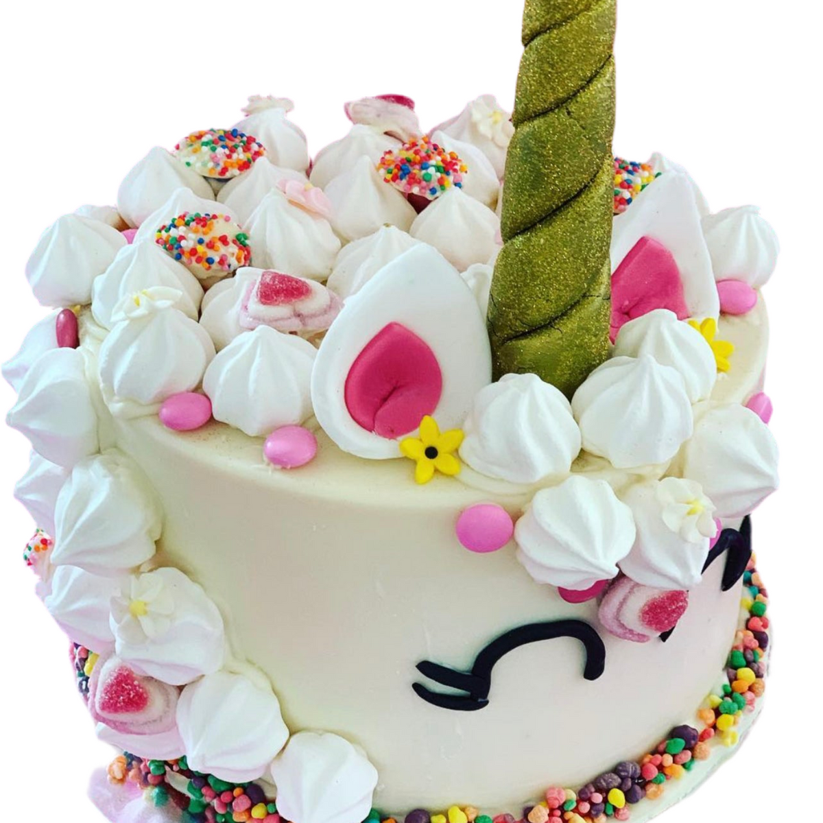 Unicorn drip SmashCake