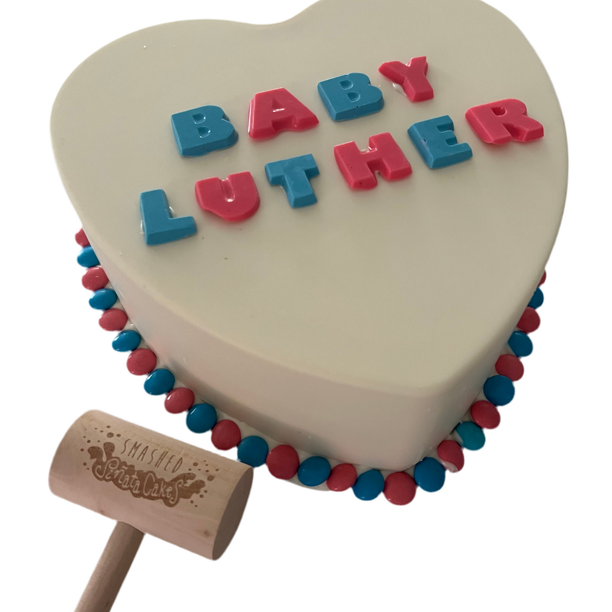 Gender Reveal SmashCake
